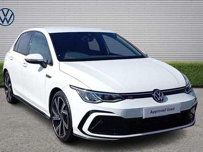 Second-hand VW Golf VIII R-line 150 CP (110 kW) 2024 Alb Hatchback