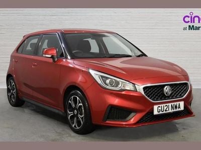 Used MG MG3 Excite 106 HP (77 kW) 2021 Red Hatchback