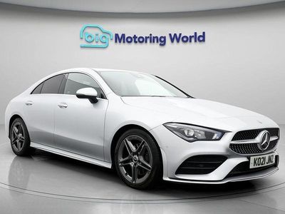 Silver Used 2021 Mercedes CLA200 AMG line Coupe | £18,000 (Good price)