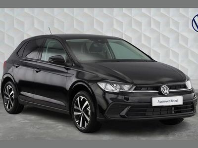 Used VW Polo Match 95 HP (69 kW) 2025 Black Hatchback