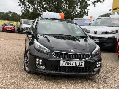 Used Kia Ceed Sportswagon GT-Line 136 HP (100 kW) 2017 Black Estate