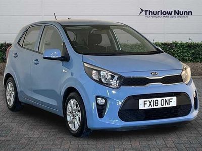 Blue Used 2018 Kia Picanto Hatchback | £9,699 (Good price)