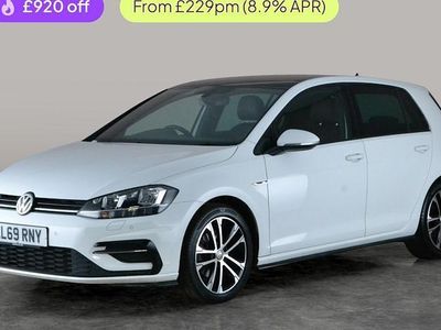 Used VW Golf VII R-line 150 HP (110 kW) 2019 White Hatchback