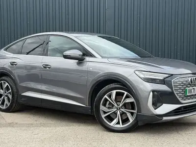 Used Audi Q4 Sportback e-tron S-Line 150 kW (204 HP) 2021 Grey SUV
