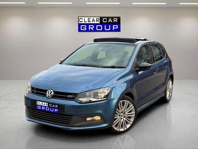 Used VW Polo BlueGT 150 HP (110 kW) 2016 Blue Hatchback