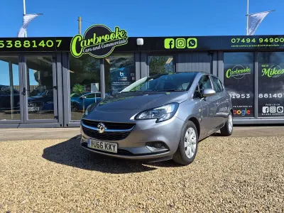 Used Vauxhall Corsa Design Edition 90 HP (66 kW) 2016 Grey Hatchback