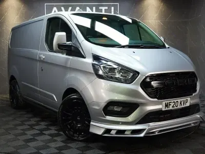 Second-hand Ford Transit Custom Limited 130 CP (95 kW) 2020 Argintiu Van