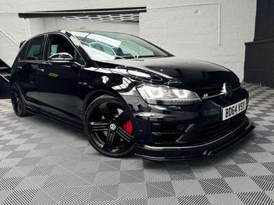 Begagnad VW Golf VII R 2014 Svart Halvkombi