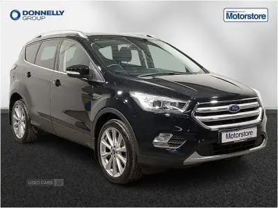 Second-hand Ford Kuga Titanium X 150 CP (110 kW) 2019 Negru SUV