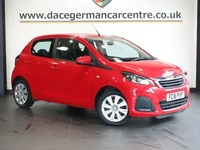 Used Peugeot 108 Active 68 HP (50 kW) 2016 Red Hatchback