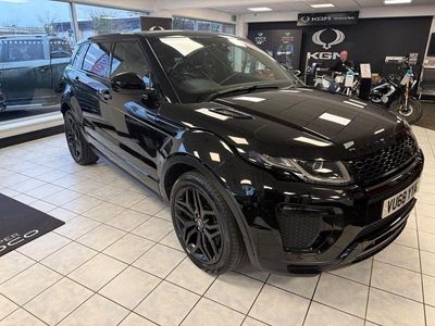 Used Land Rover Range Rover evoque HSE Dynamic 2018 Santorini black Estate