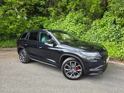 Używany Skoda Kodiaq vRS 239 KM (175 kW) 2020 Czarny SUV