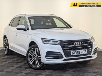 used Audi Q5 2.0 TFSIe 55 S line Competition S Tronic quattro Euro 6 (s/s) 5dr 14.1kWh PARKING SENSORSSVC HISTORY SUV