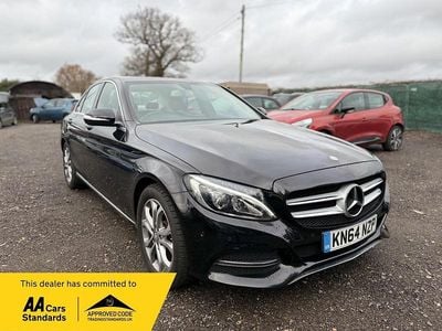 Black Used 2014 Mercedes C200 Sedan | £11,395 (Fair price)
