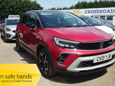 Begagnad Vauxhall Crossland Elite 2021 Röd SUV