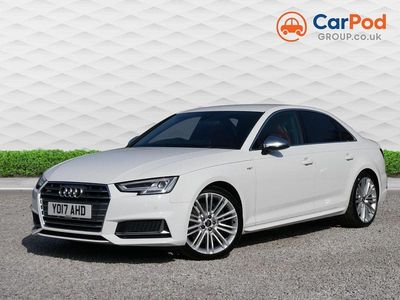 Used Audi A4 S-Line 354 HP (260 kW) 2017 White Sedan