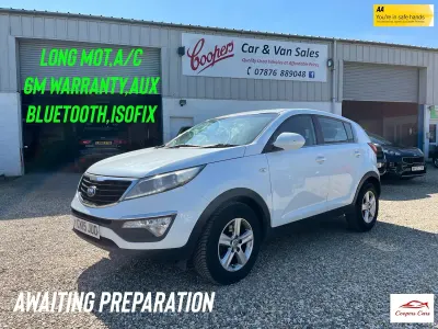 Used Kia Sportage 116 HP (85 kW) 2015 White SUV