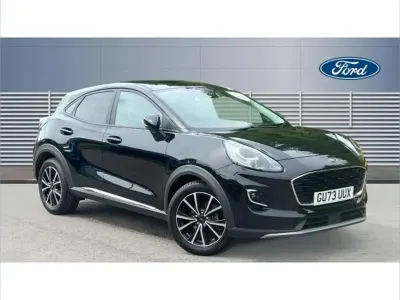 Used Ford Puma Titanium 125 HP (91 kW) 2023 Black SUV