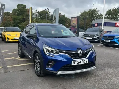 Used Renault Captur Techno 91 HP (66 kW) 2024 Blue  SUV