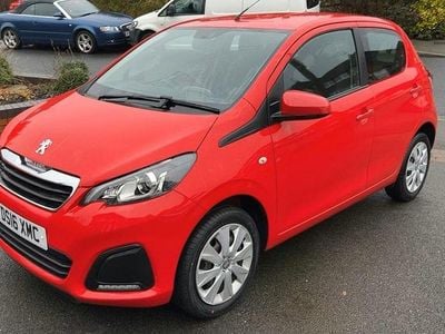 Used Peugeot 108 Active 68 HP (50 kW) 2016 Red Hatchback