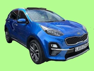 Used Kia Sportage 136 HP (100 kW) 2020 Blue SUV