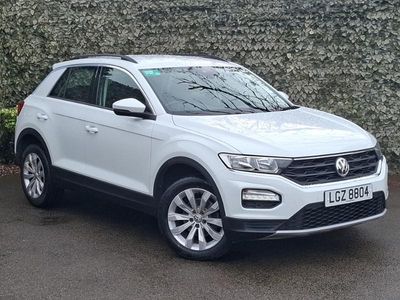 Używany VW T-Roc SE 115 KM (84 kW) 2018 Biały SUV