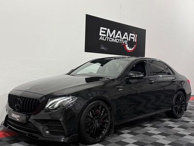 Used Mercedes E220 AMG line 2017 Black Sedan