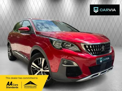 Used Peugeot 3008 Allure 130 HP (95 kW) 2019 Red SUV