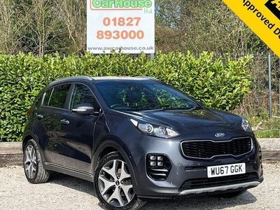 Used Kia Sportage GT-Line 177 HP (130 kW) 2017 Silver SUV