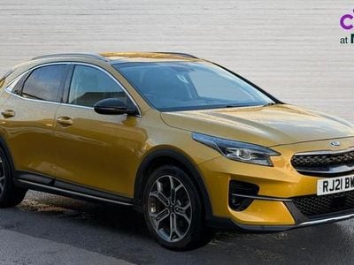 Used Kia XCeed First Edition 139 HP (102 kW) 2021 Yellow SUV