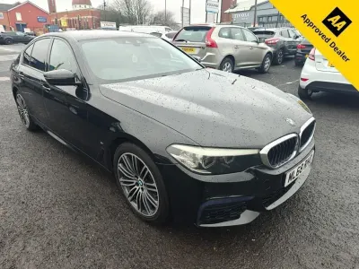 Begagnad BMW 530e M Sport 2018 Svart Sedan