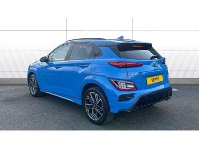 Used Hyundai Kona N Line 120 HP (88 kW) 2022 Blue SUV