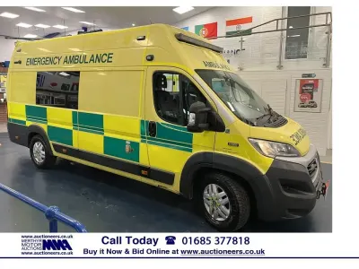 Used Fiat Ducato 180 HP (132 kW) 2016 Yellow Van