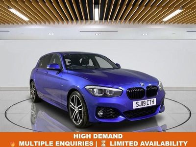 Used BMW 118 M Sport 136 HP (100 kW) 2019 Blue Hatchback