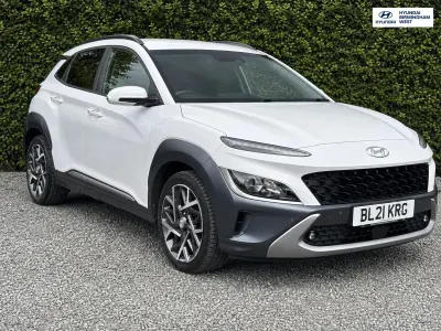 Used Hyundai Kona Premium 141 HP (103 kW) 2021 White SUV