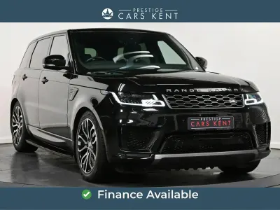 Used Land Rover Range Rover Sport HSE 300 HP (220 kW) 2021 Black SUV