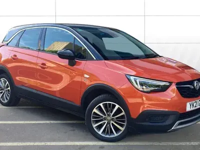 Gebraucht Vauxhall Crossland X 110 PS (80 kW) 2020 Orange SUV