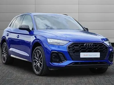 Używany Audi Q5 Comfort 265 KM (194 kW) 2021 Niebieski SUV