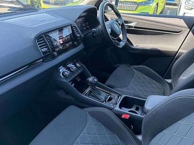 Used Skoda Karoq SportLine 150 HP (110 kW) 2023 Brilliant silver metallic SUV