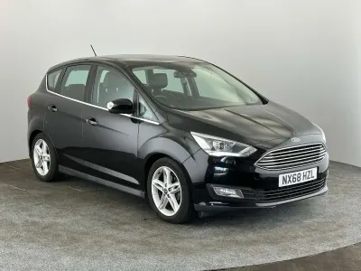 Used Ford C-MAX Titanium X 120 HP (88 kW) 2018 Black MPV