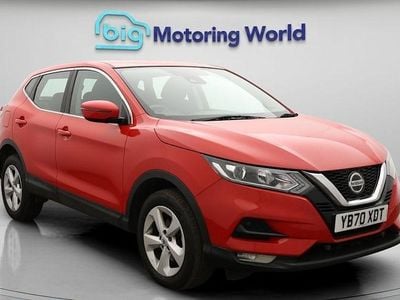 Used Nissan Qashqai Acenta Premium 140 HP (102 kW) 2020 Red SUV