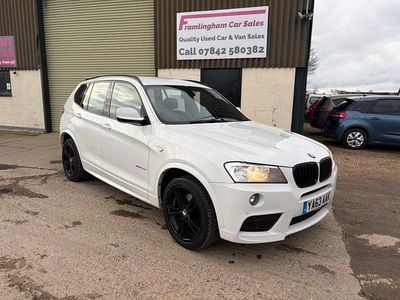 Begagnad BMW X3 M Sport 2014 Vit SUV