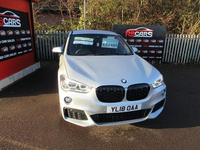 Silver Used 2018 BMW X1 M Sport SUV | £14,495 (Fair price)