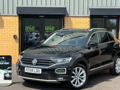 Used VW T-Roc SEL 150 HP (110 kW) 2018 Black SUV