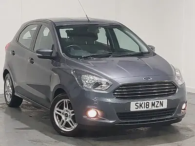 Used Ford Ka Plus Zetec 85 HP (62 kW) 2018 Grey Hatchback