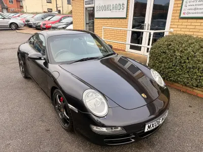 Used Porsche 911 Carrera 355 HP (261 kW) 2006 Bassalt black Coupe