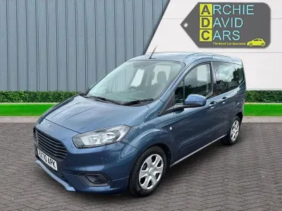 Used Ford Tourneo Courier Zetec 2020 Blue MPV