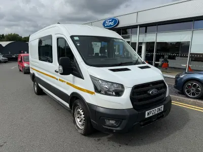 Used Ford Transit 130 HP (95 kW) 2022 White Van
