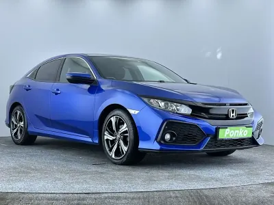 Używany Honda Civic SR 126 KM (92 kW) 2019 Niebieski Hatchback