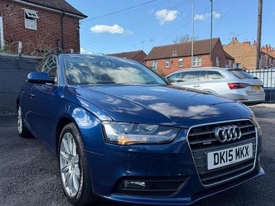 Used Audi A4 177 HP (130 kW) 2015 Blue Sedan